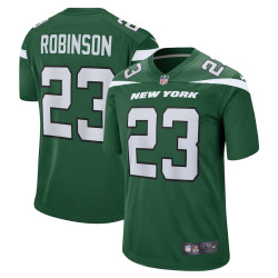 James Robinson New York Jets Player Game Gotham Green Jersey - Men