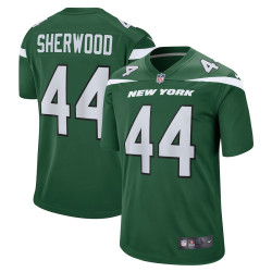 Jamien Sherwood New York Jets Game Gotham Green Jersey - Men