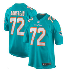 Terron Armstead Miami Dolphins Game Aqua Jersey - Men